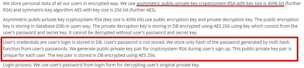 mSpy encryption and security practices